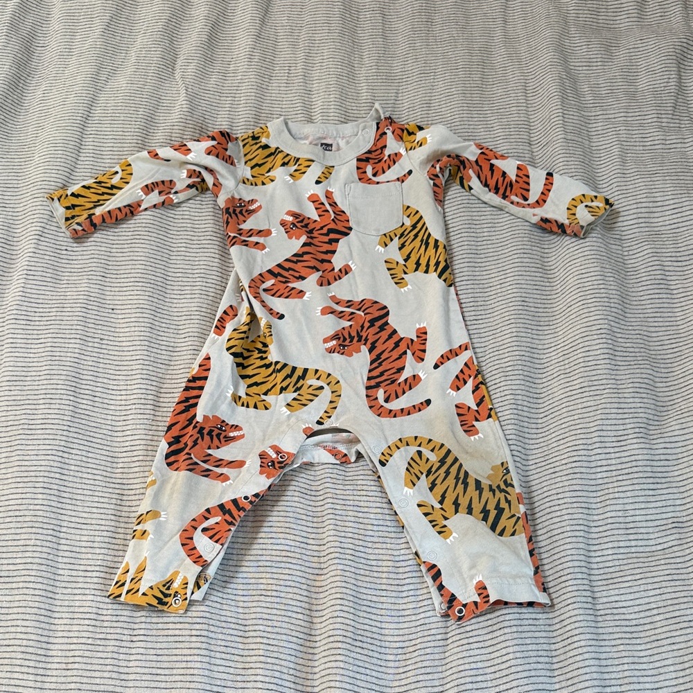 tea collection tiger romper